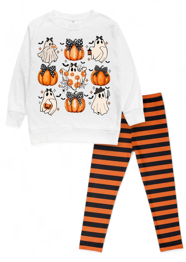 Girls Halloween Clothing Set