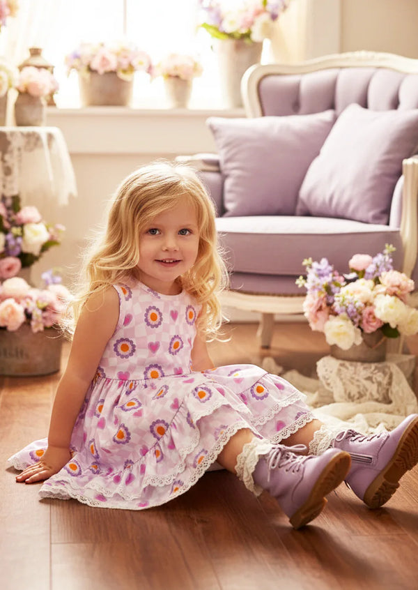 toddler girls casual twirl dress outfit
