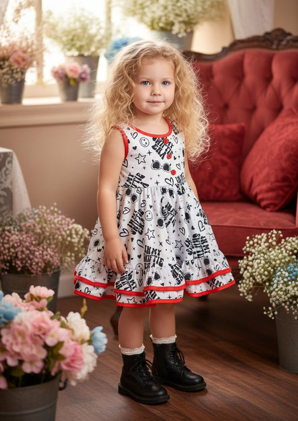 toddler girl Taylor Swift inspired dresses for birthday parry