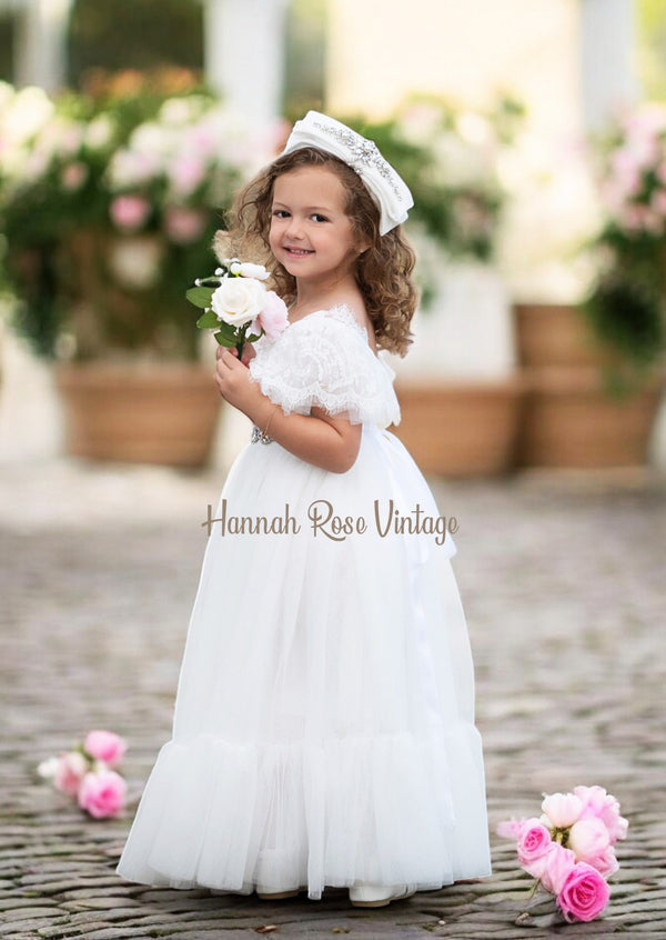 White Flower Girl Dresses