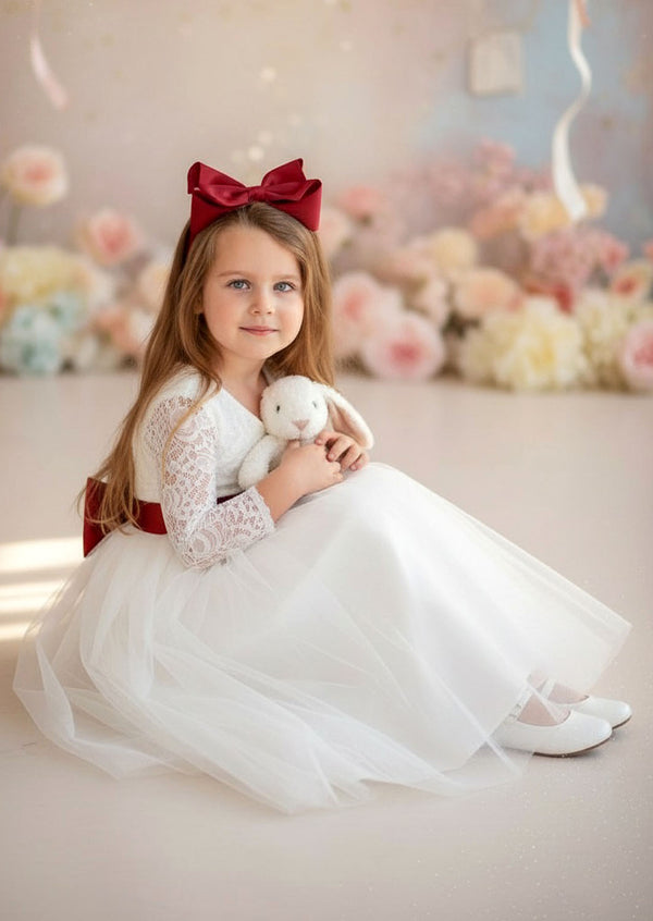 Toddler Long Sleeve Flower Girl Dresses Boho, Modern, Classic Weddings