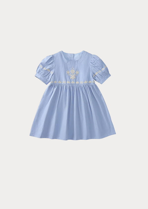 Wren Dress in Blue