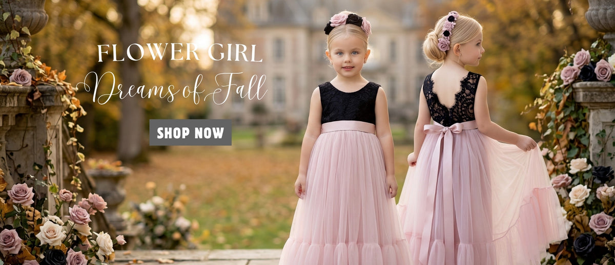 Fall Flower Girl Dresses by Hannah Rose