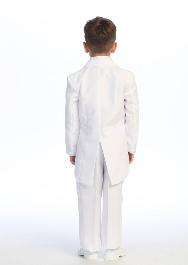 Classic Tailcoat Boys Suit in White