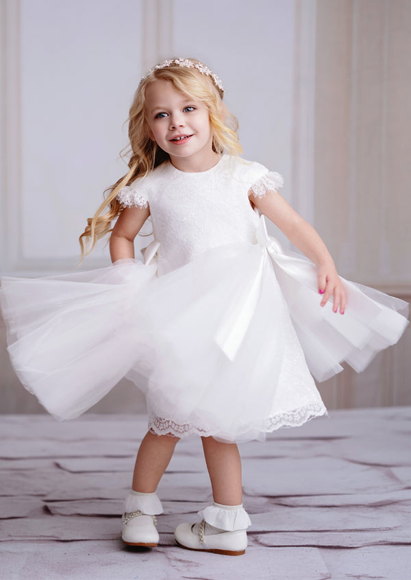 Alexandra White Lace Dress