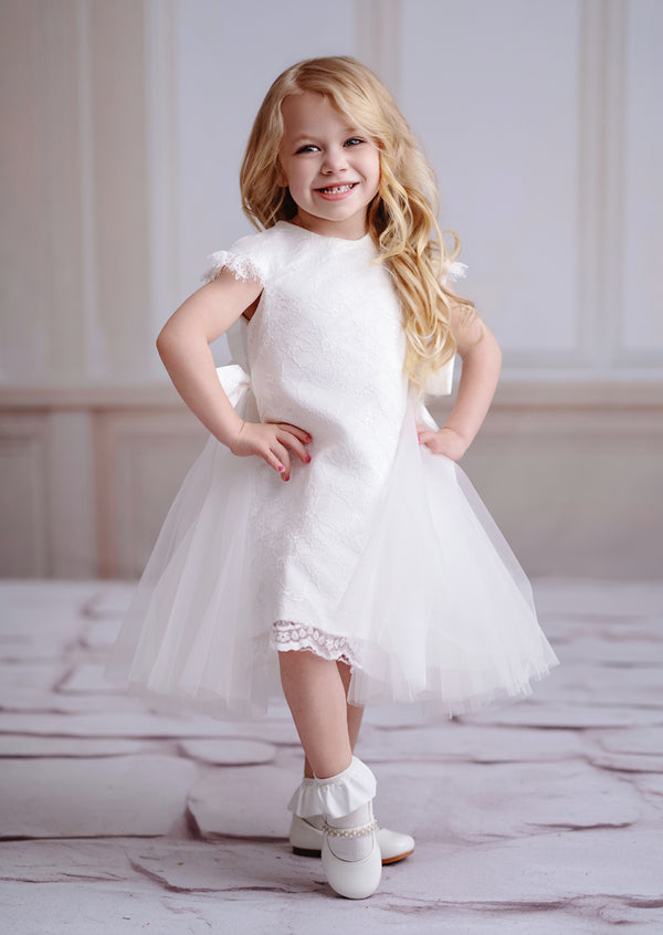 Alexandra White Lace Dress