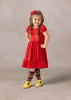 toddler girl twirl red in red