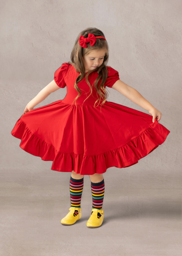 girls holiday twirl dresses