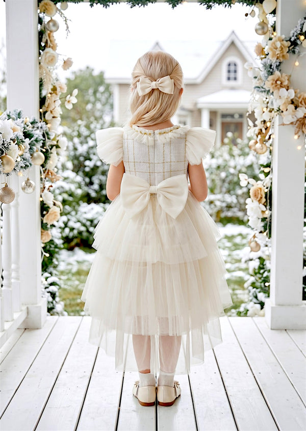 Angel Dress in Champagne
