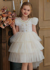 Angel Dress in Champagne