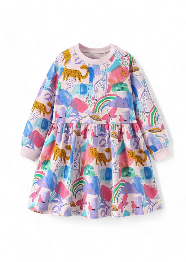 girls animal crackers dress