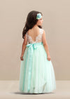 Aqua Flower Girl Dresses