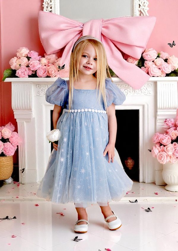 Arianna Dress in Blue