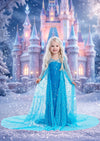 Blue Snow Princess Gown - The Ice & Snow Gown