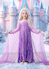 Purple Snow Princess Gown - The Ice & Snow Gown