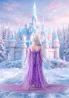 Purple Snow Princess Gown - The Ice & Snow Gown