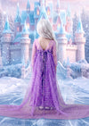 Purple Snow Princess Gown - The Ice & Snow Gown