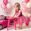 I Love Barbie Cake Smash Tutu Outfit in Hot Pink | Cake Smash Outfit Girl