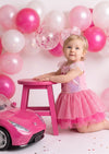 Barbie Cake Smash Tutu Outfit in Pink