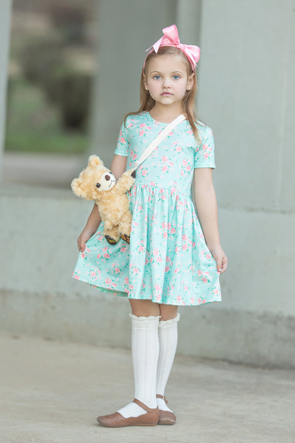 Girls Teddy Bear Handbag
