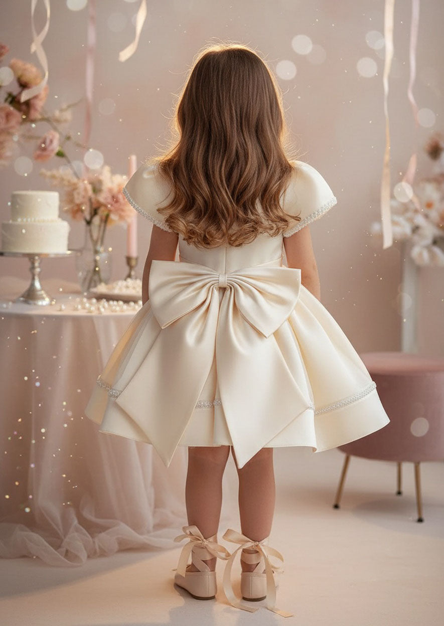 Lilou Dress in Light Champagne