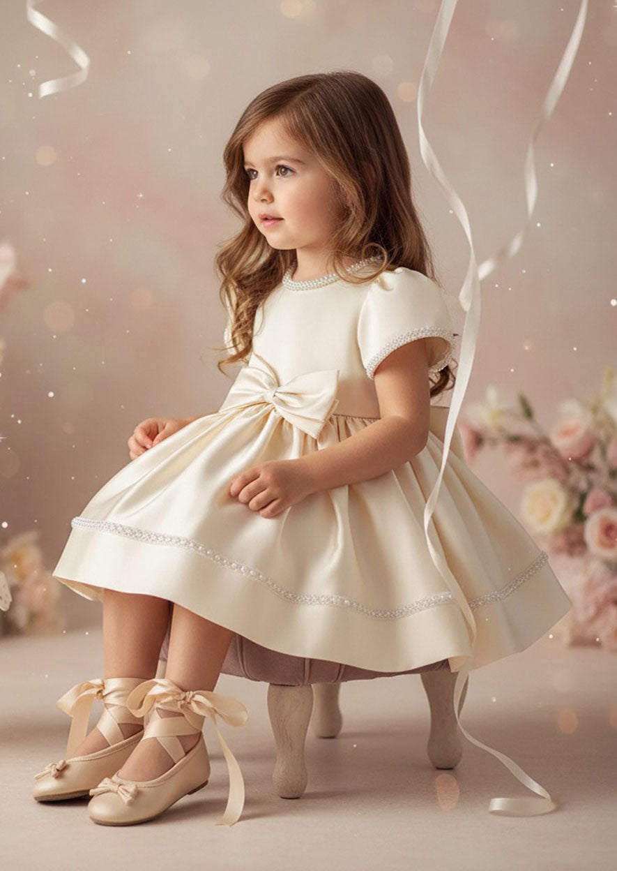 Lilou Dress in Light Champagne