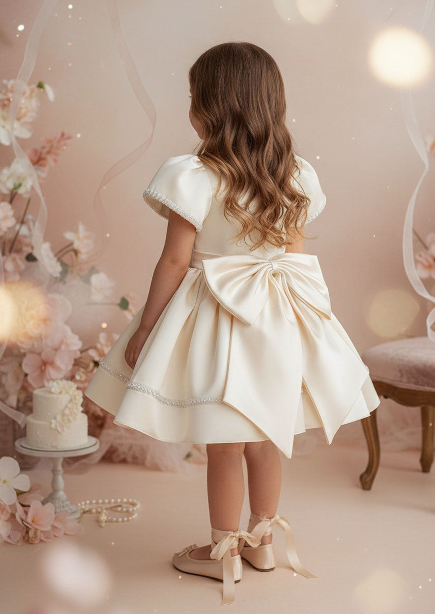 Lilou Dress in Light Champagne