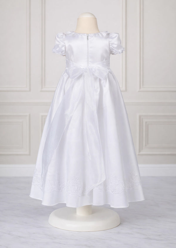 Flower Girl Communion Dress White