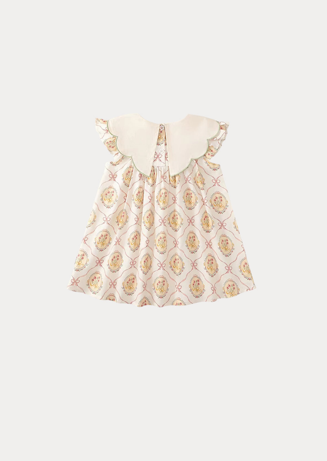 Beloved Embroidered Collar Dress