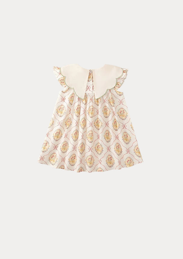 Beloved Embroidered Collar Dress