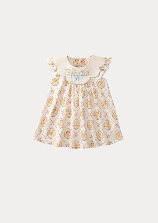 Beloved Embroidered Collar Dress