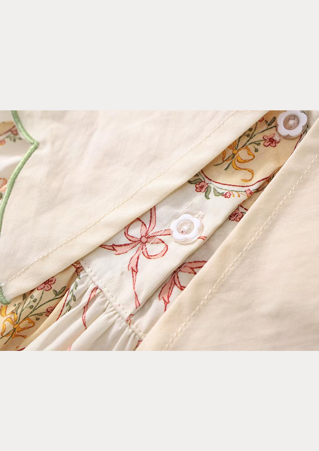 Beloved Embroidered Collar Dress