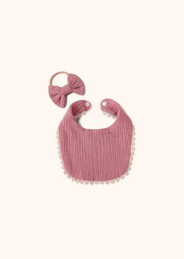 Bib & Bow Baby Girl Gift Set | Pink