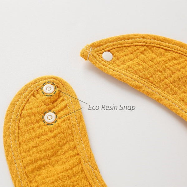 Muslin Bib Set / Ages 0-36M – Pack of 5