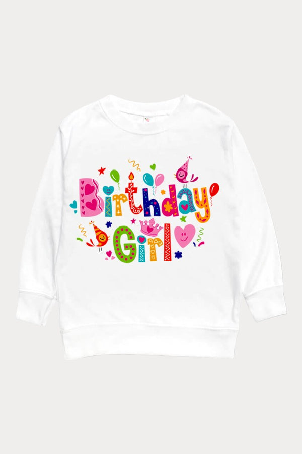 girls birthday sweatshirt