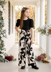 Tween Girls Chic Wide‑Leg Pants Set - Girls Fall Clothing