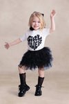 Black Layered Tutu Skirt