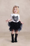 Black Layered Tutu Skirt