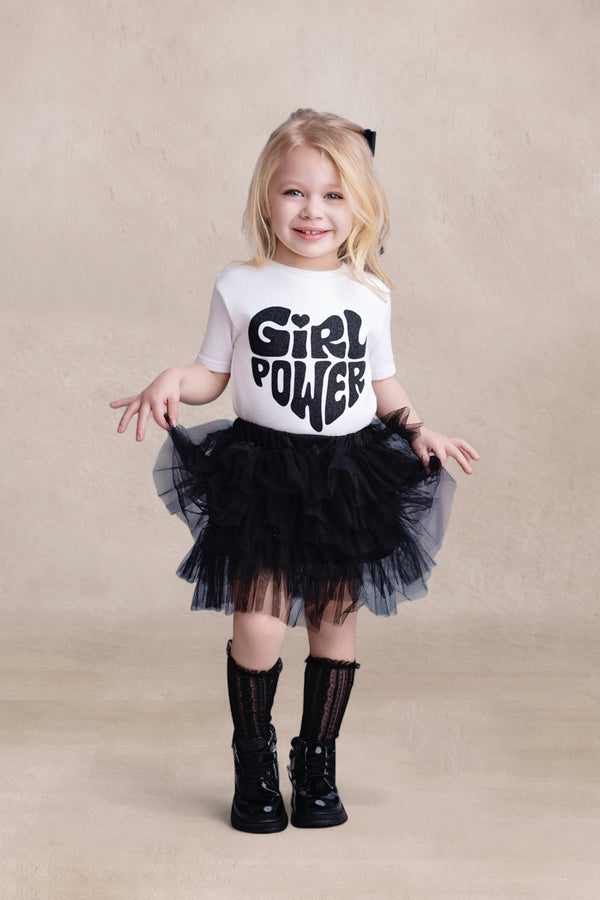 Black Layered Tutu Skirt
