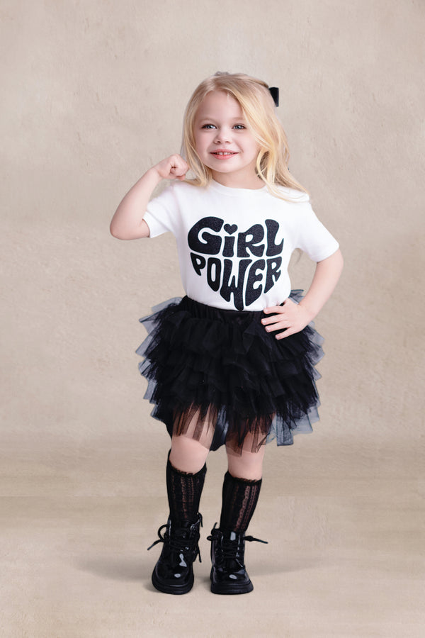 Black Layered Tutu Skirt