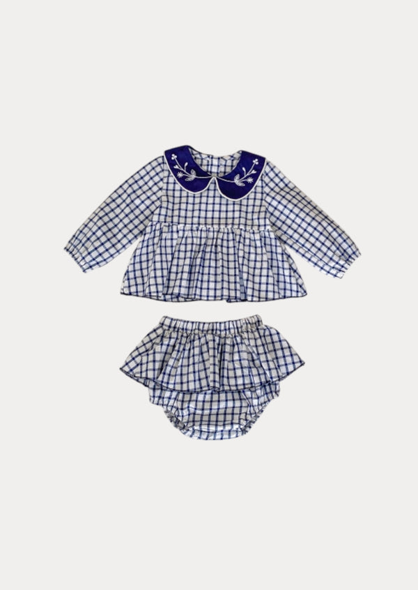 Willamina Bloomer Set in Blue