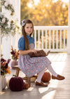 Sweet Briar Denim & Floral Dress Set | Girls Fall Dresses & Clothes