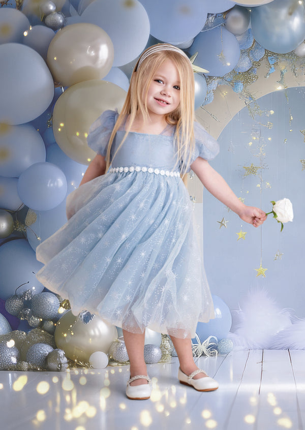 Make Believe Party Dress in Blue