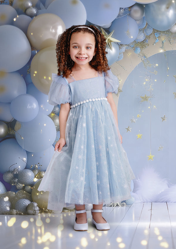 Make Believe Party Dress in Blue
