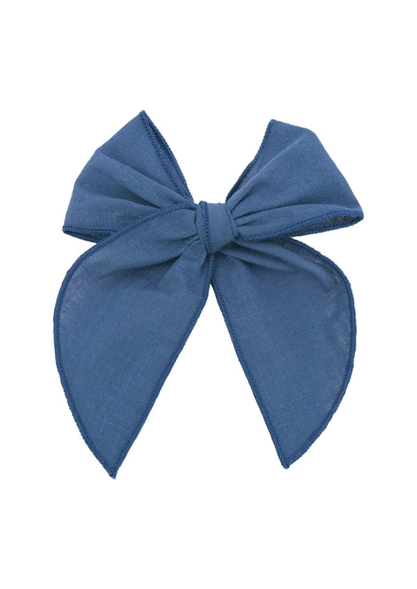 Girls blue fable Bow
