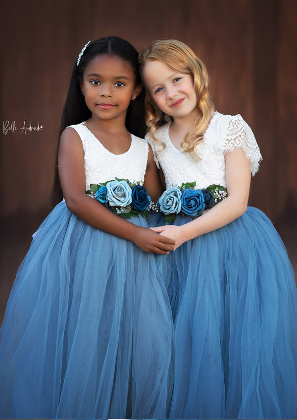 sleeveless and short sleeve flower girl dresses for toddlers