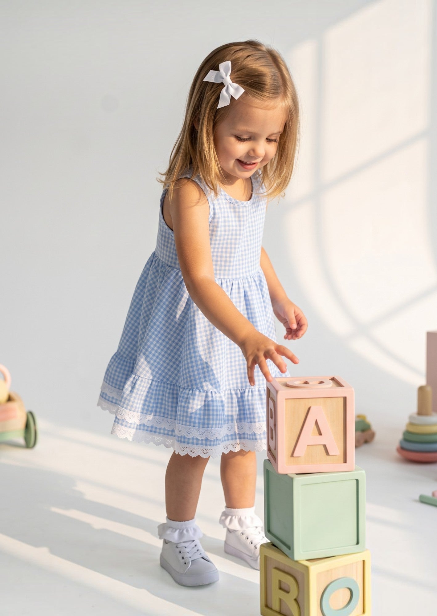 girls blue gingham dress Check Everyday All she needs are group:K1401 Jaded London Tribeca Backless Color:Dark Berry