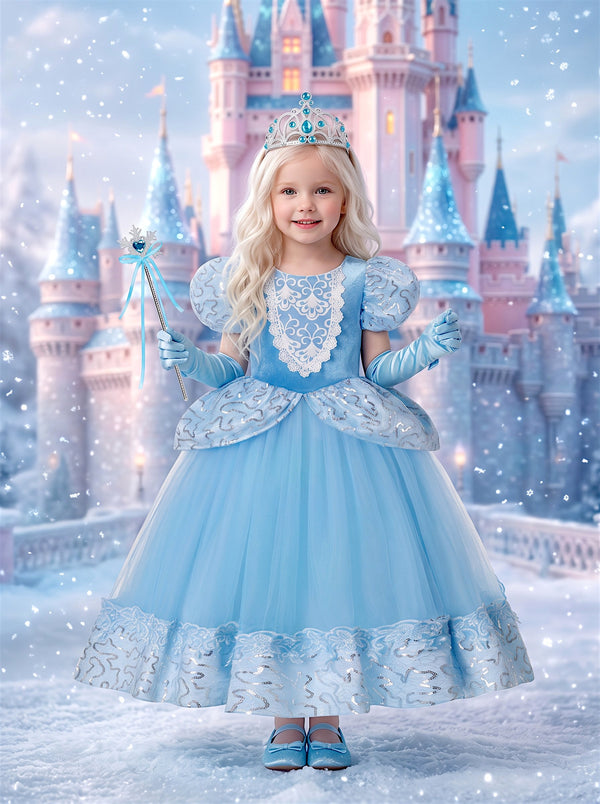 Blue Princess Costume Dress