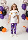 Spooky Pumpkins Halloween Leggings Set – Fall & Trick‑or‑Treat Outfit