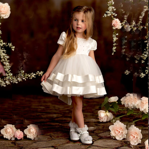 Toddler Girl Elegant Flower Girl Dress